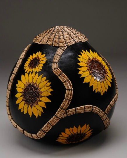 Don Weeke Sunflower Gourd